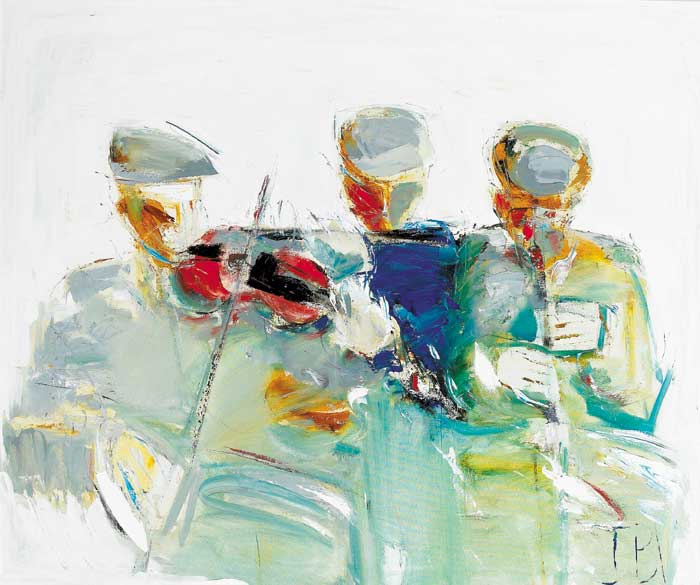 THE KILLAVIL TRIO by John B. Vallely (b.1941) (b.1941) at Whyte's Auctions