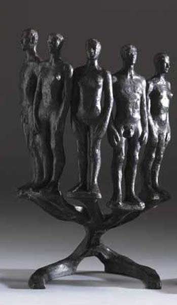GROUP FROM CITIZENS' TREE, 1966 by James McKenna (1933-2000) (1933-2000) at Whyte's Auctions