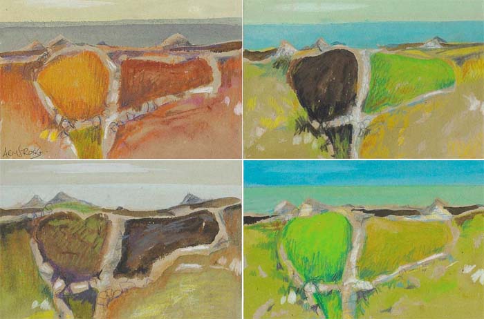 THE FOUR SEASONS by Arthur Armstrong RHA (1924-1996) at Whyte's Auctions