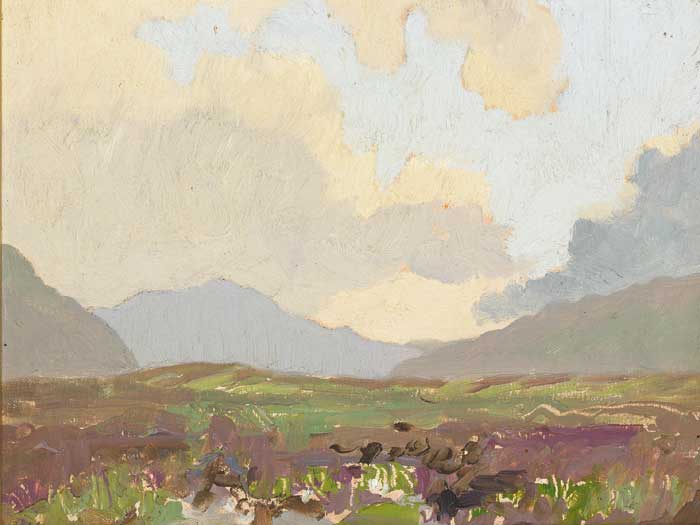 EVENING IN CONNEMARA by Letitia Marion Hamilton RHA (1878-1964) at Whyte's Auctions
