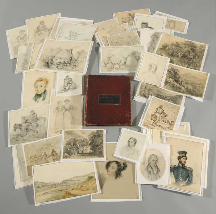 DRAWINGS AND SKETCHES by William Brocas sold for �5,700 at Whyte's Auctions