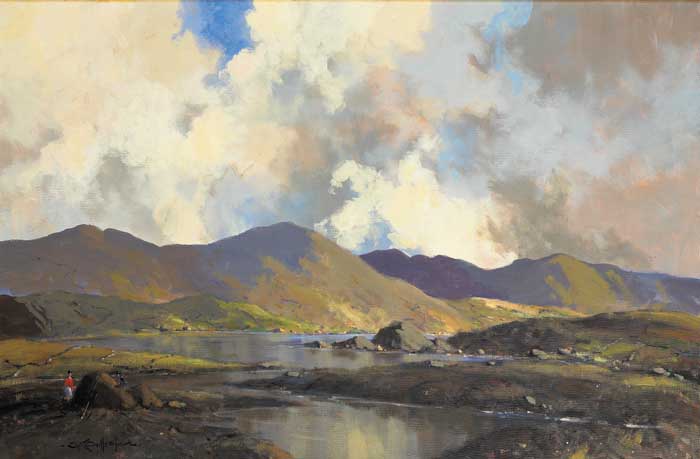 KILLARY NEAR LEENANE, COUNTY GALWAY by George K. Gillespie RUA (1924-1995) at Whyte's Auctions