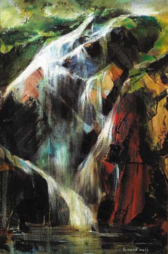 TEARS OF THE MOUNTAIN by Kenneth Webb RWA FRSA RUA (b.1927) at Whyte's Auctions