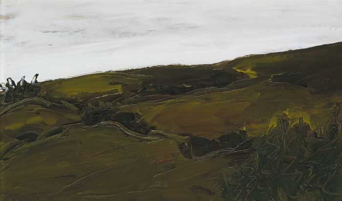 FIELDS, LUGGLASS, COUNTY WICKLOW, 1980 by Se�n McSweeney HRHA (1935-2018) at Whyte's Auctions