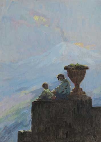 FIGURES RESTING, NAPLES by Eileen Murray (1885-1962) at Whyte's Auctions