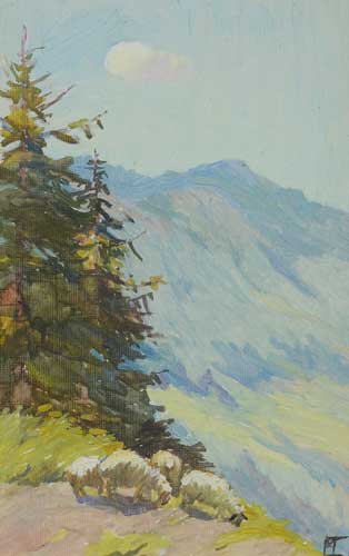 MOUNTAIN SHEEP by Eileen Murray (1885-1962) at Whyte's Auctions