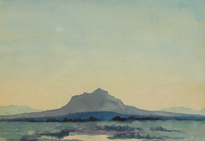 ISOLATED PEAK by R.W.M. Sterwin (fl.1930s) at Whyte's Auctions