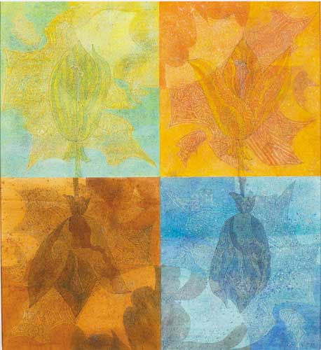 THE FOUR SEASONS, 1997 by Piet Sluis (b.1929) at Whyte's Auctions