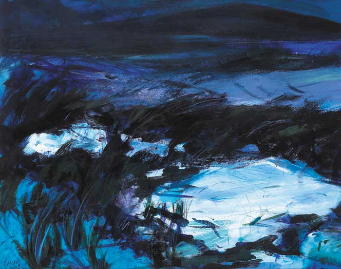 MID-WINTER, NIGHT, 2003 by Eithne Carr sold for �1,400 at Whyte's Auctions