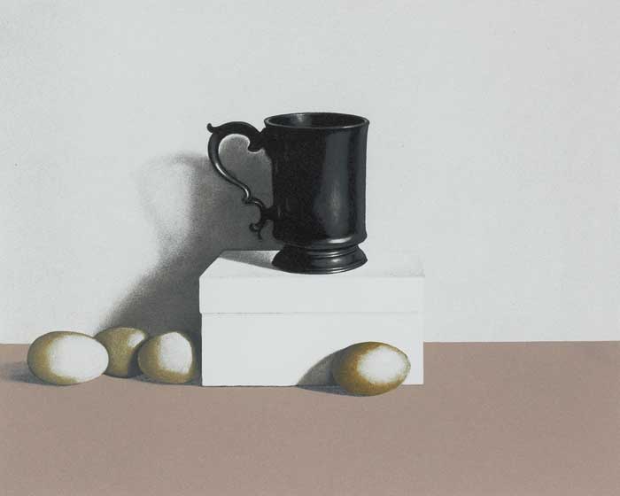 PEWTER TANKARD WITH EGGS, 2008 by Liam Belton RHA (b.1947) at Whyte's Auctions