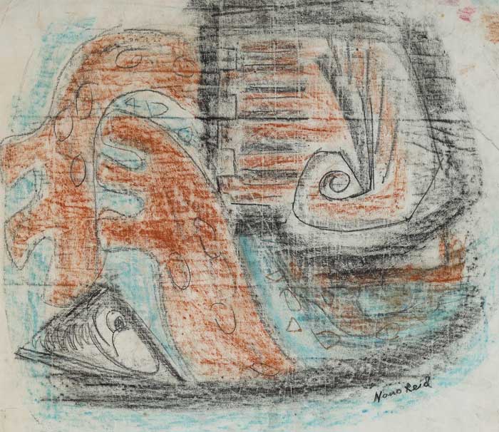 ABSTRACT SHAPES by Nano Reid sold for 550 at Whyte's Auctions