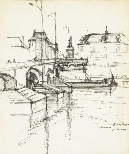AUXERRE, 1963 by Thomas Ryan PPRHA (1929-2021) at Whyte's Auctions