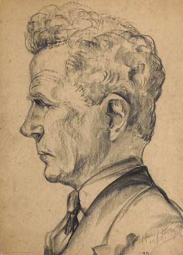 GERARD CROFTS, 1930 by Harry Kernoff RHA (1900-1974) at Whyte's Auctions