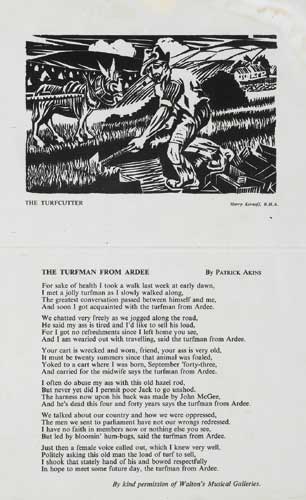 THE TURFCUTTER by Harry Kernoff RHA (1900-1974) at Whyte's Auctions