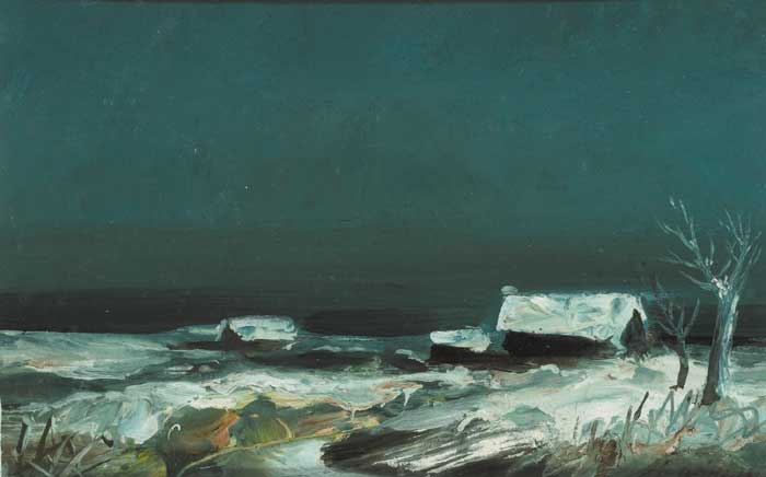 WINTER LANDSCAPE by Daniel O'Neill (1920-1974) at Whyte's Auctions