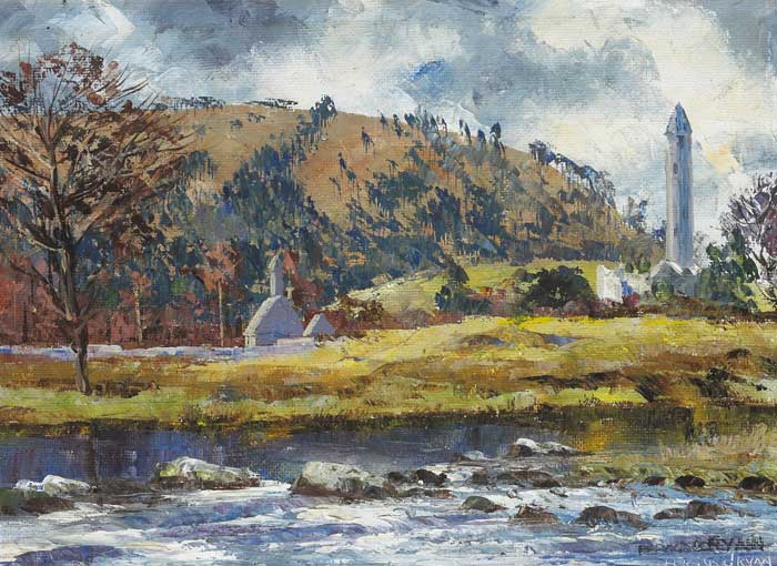 GLENDALOUGH, COUNTY WICKLOW by Fergus O'Ryan RHA (1911-1989) at Whyte's Auctions