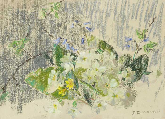 PRIMROSES by Phoebe Donovan sold for �370 at Whyte's Auctions