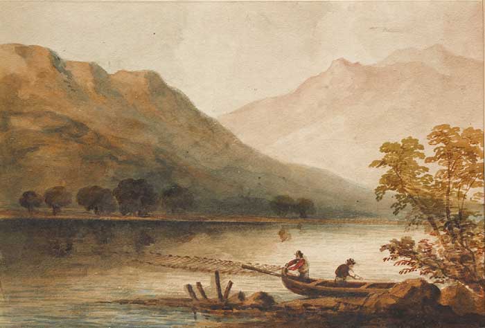 UPPER LAKE OF KILLARNEY, 1871 by John Claude Bosanquet (fl.1870s) at Whyte's Auctions