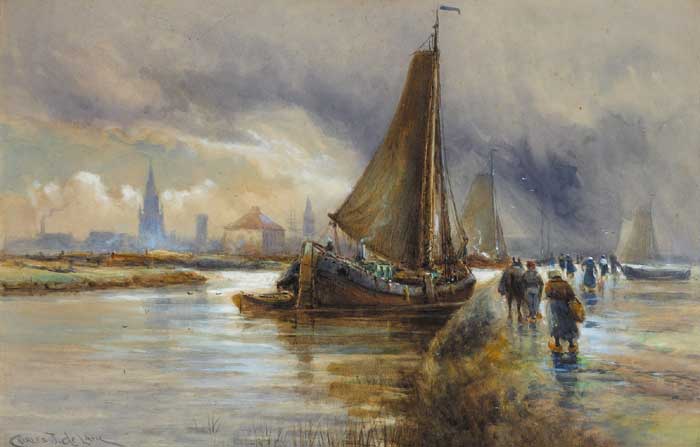 OSTEND, 1894 by Charles John de Lacy sold for �400 at Whyte's Auctions