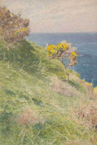 FROM WEST COAST OF SARK (CHANNEL ISLANDS) by Cecil Leslie (fl.1904-13) at Whyte's Auctions