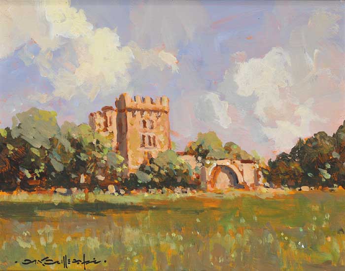 BLARNEY CASTLE, COUNTY CORK by George K. Gillespie RUA (1924-1995) at Whyte's Auctions