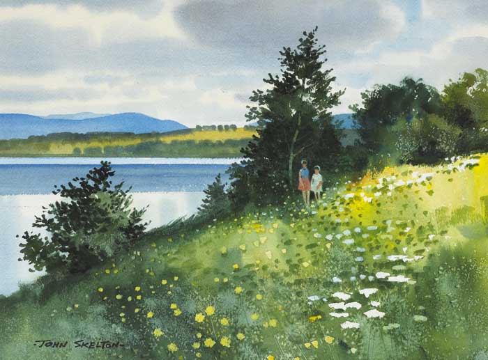 BLESSINGTON LAKE, COUNTY WICKLOW, SUMMER 1987 by John Skelton (1923-2009) at Whyte's Auctions