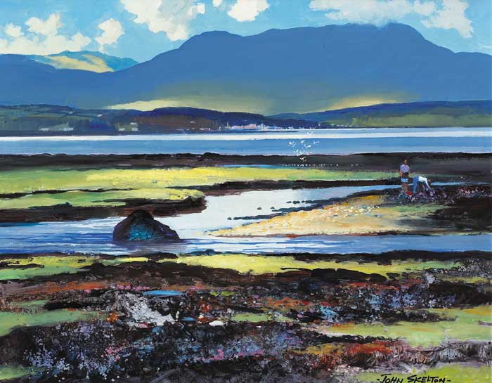 SUMMER, CARLINGFORD LOUGH, COUNTY LOUTH by John Skelton sold for �2,550 at Whyte's Auctions
