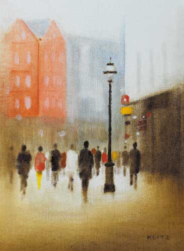 CORNER OF GRAFTON STREET, DUBLIN by Anthony Robert Klitz (1917-2000) at Whyte's Auctions