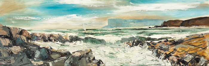 FAIR HEAD, COUNTY ANTRIM by Norman J. McCaig (1929-2001) at Whyte's Auctions