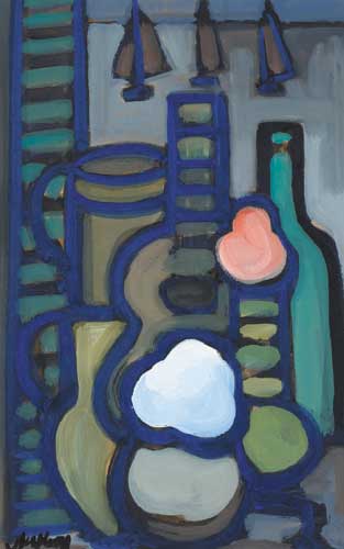 STILL LIFE, WINDOW by Markey Robinson (1918-1999) at Whyte's Auctions