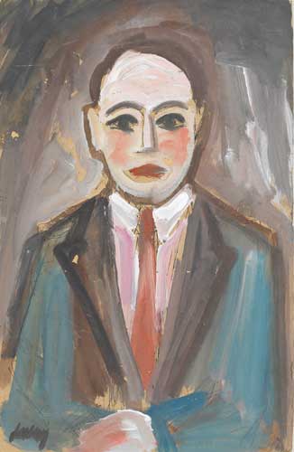 PORTRAIT OF A MAN by Markey Robinson (1918-1999) at Whyte's Auctions