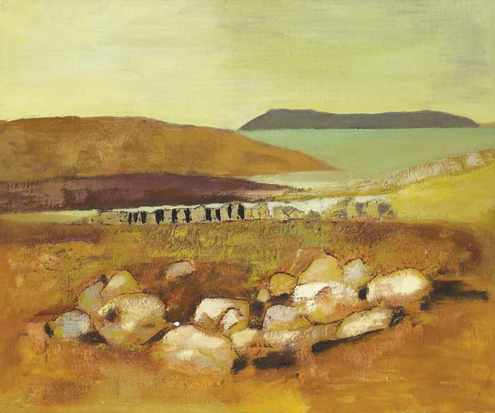 AUTUMN LANDSCAPE by Arthur Armstrong RHA (1924-1996) at Whyte's Auctions