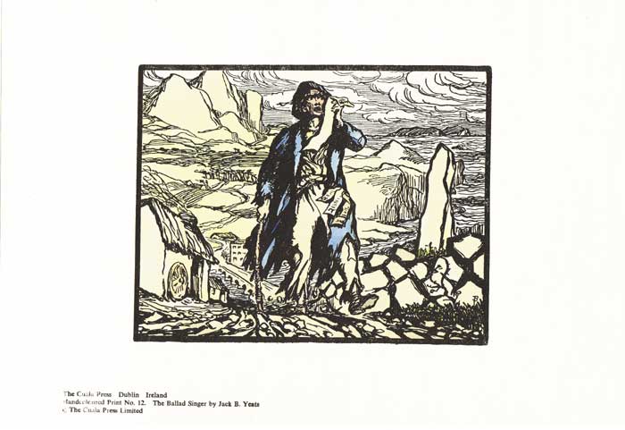 THE BALLAD SINGER, THE SHANACHIE AND OTHER CUALA PRESS PRINTS by Jack Butler Yeats RHA (1871-1957) and others at Whyte's Auctions
