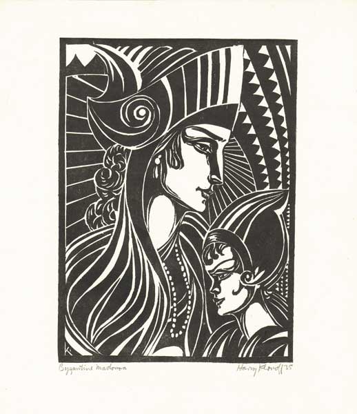 BYZANTINE MADONNA, 1935 by Harry Kernoff RHA (1900-1974) at Whyte's Auctions