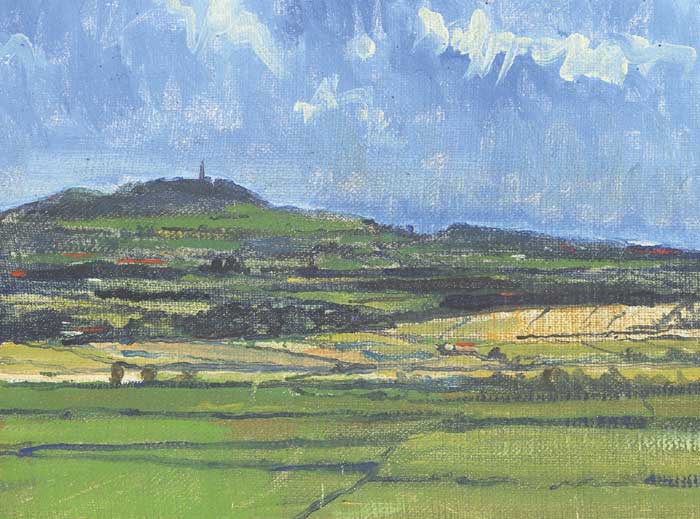 LANDSCAPE,  SCRABO, COUNTY DOWN, circa 1928 by Maurice MacGonigal sold for �1,600 at Whyte's Auctions