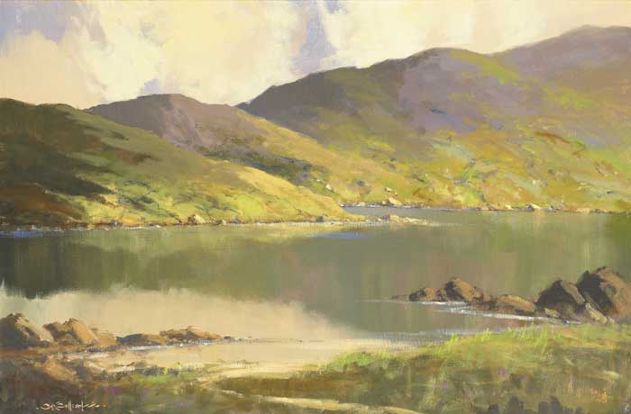 REFLECTIONS, KYLEMORE COUNTY GALWAY by George K. Gillespie RUA (1924-1995) at Whyte's Auctions