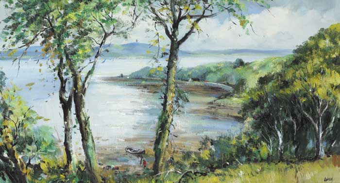 SCRABO FROM MOUNT STEWART by Kenneth Webb RWA FRSA RUA (b.1927) at Whyte's Auctions