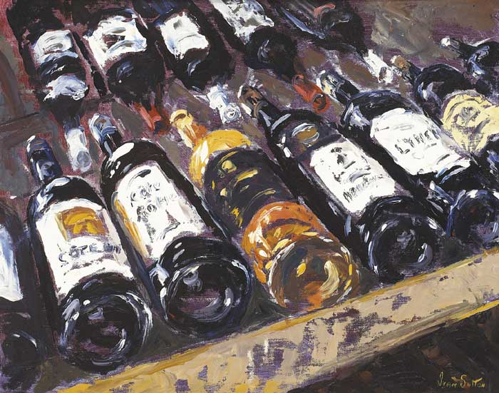 VINTAGE WINE CELLAR, McCABE'S WINES, BLACKROCK by Ivan Sutton (b.1944) at Whyte's Auctions