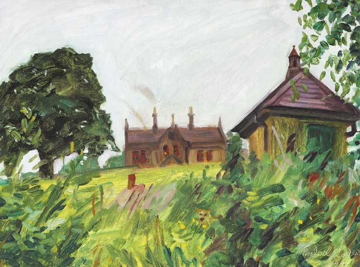 ANNAGHMAKERRIG ARTIST'S CENTRE, COUNTY MONAGHAN, 1991 by Michael O'Dea PPRHA (b.1958) at Whyte's Auctions