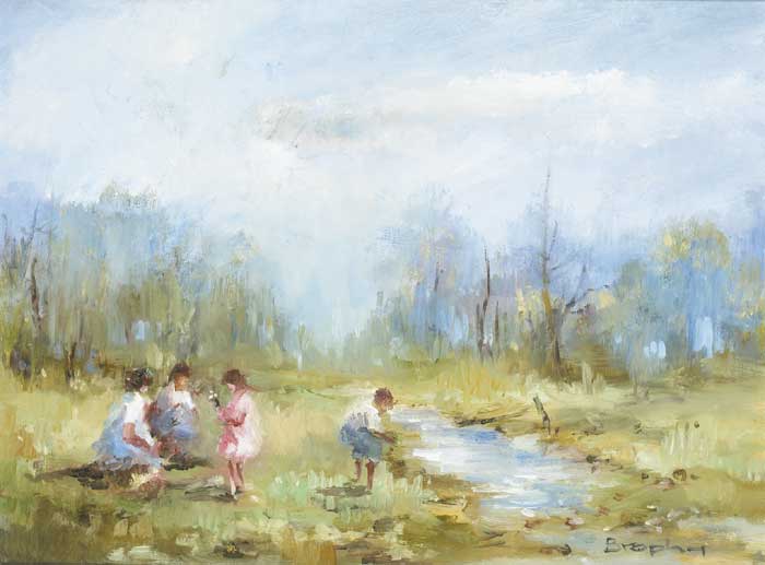 THE PICNIC by Elizabeth Brophy (1926-2020) at Whyte's Auctions