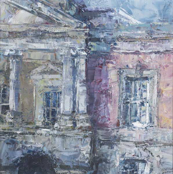 DUBLIN CASTLE by Aidan Bradley sold for �2,500 at Whyte's Auctions