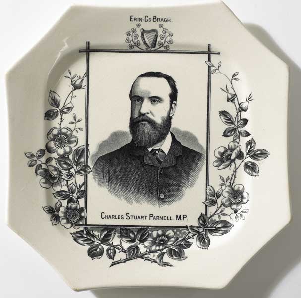 [1891] "Charles Stuart Parnell MP" Commemorative Plate at Whyte's Auctions
