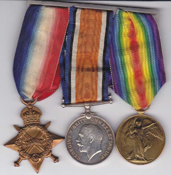1914-18. Irish Volunteer Ambulance Driver set of medals-1914-18 Star. British War Medal and Victory Medal to E.L. Haire Forster at Whyte's Auctions