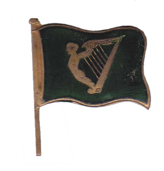 1910. Home Rule Flag Badge at Whyte's Auctions