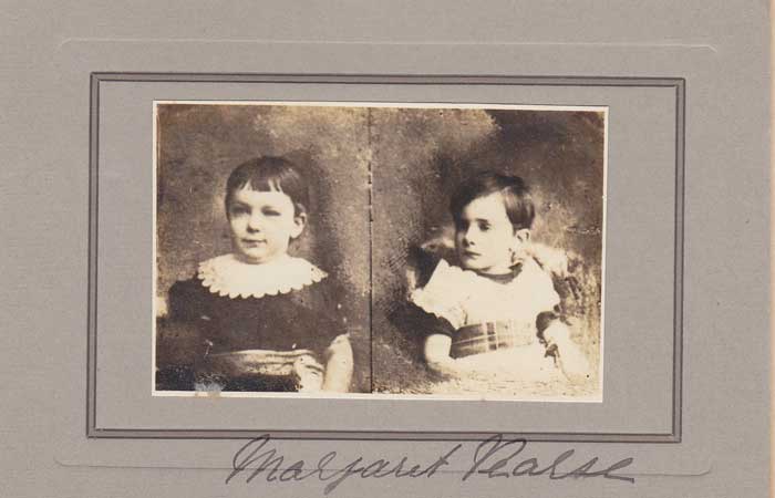 1916 Pdraig and William Pearse photograph as children, signed by their mother, Margaret Pearse at Whyte's Auctions