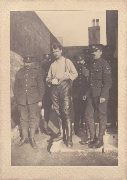 1916. Thomas Ashe under arrest with British soldiers. Rare photograph at Whyte's Auctions