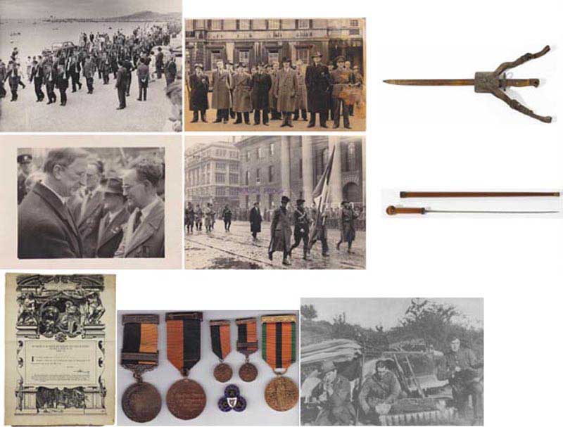 A Citizen Army Captain's collection of medals and memorabilia of the Rising and the War of Independence at Whyte's Auctions