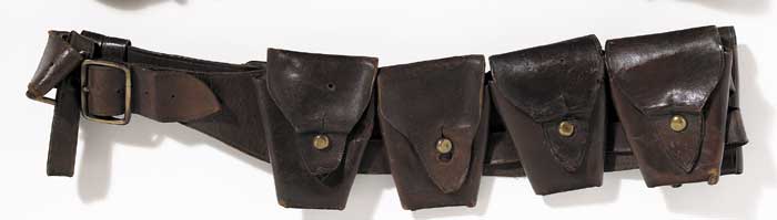 1914 - 21. Irish Volunteer's bandolier. at Whyte's Auctions