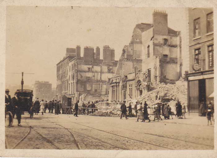 1916 Amateur photographs of destruction scenes, also Memories of The Dead by Martin Daly etc. at Whyte's Auctions