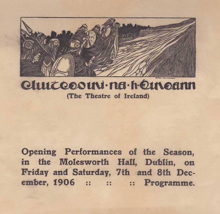 1906-25. Theatre Bills range including The Theatre of Ireland, 906, Dublin Drama League and Irish Theatre etc. at Whyte's Auctions